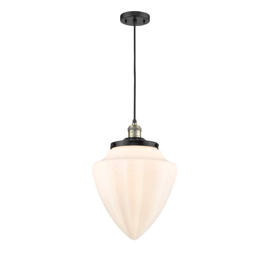 Innovations Lighting Franklin Restoration Bullet - 1 Light 12" Cord Hung Mini Pendant