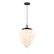 Option Matte White / Black Antique Brass