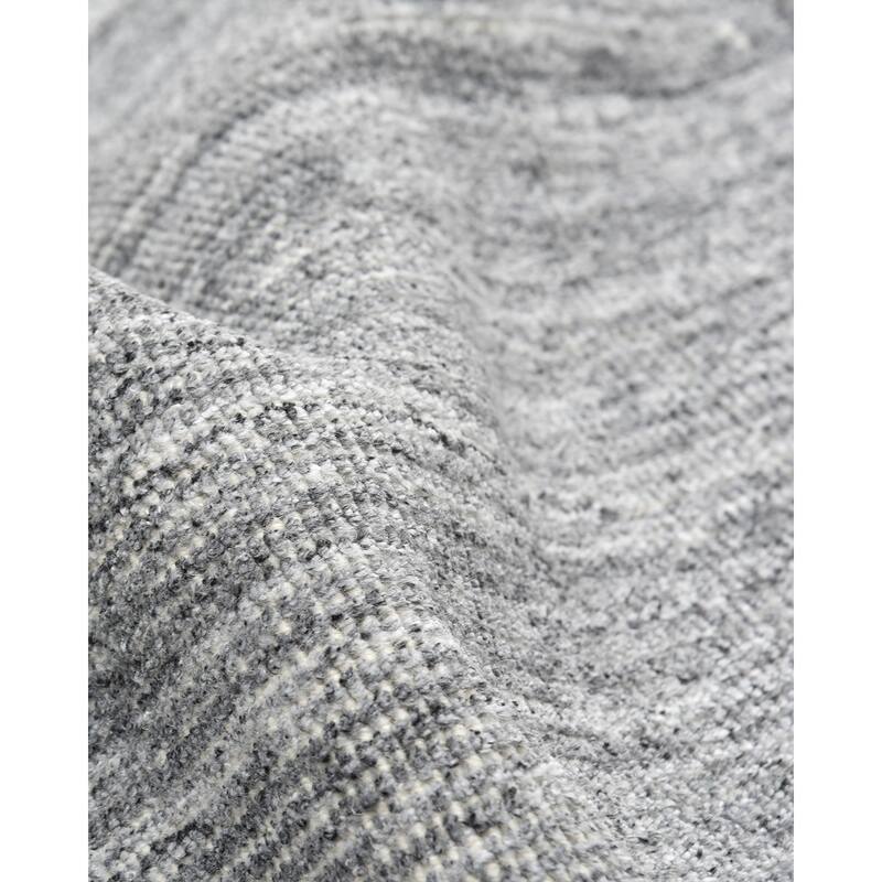 Overton Handmade Modern Contemporary Striped Area Rug
