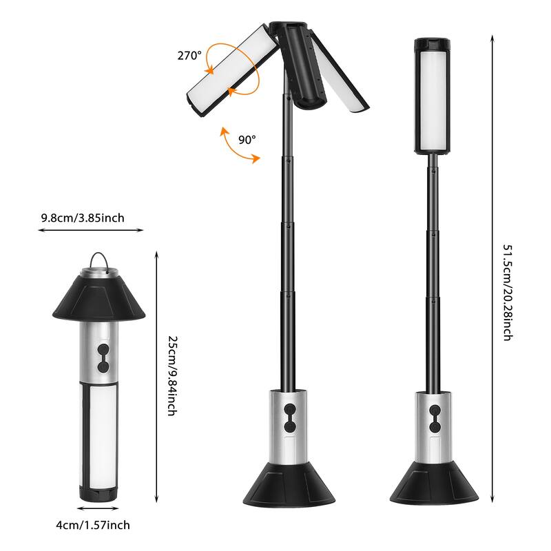Camping Lantern Telescopic Camping Lantern Rechargeable Led