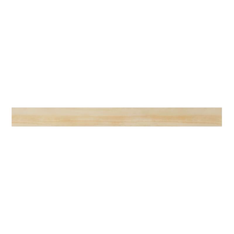 WM129: 7/16-in D x 11/16-in W x 96-in L Americraft Solid Hardwood Stain Grade Shoe Moulding