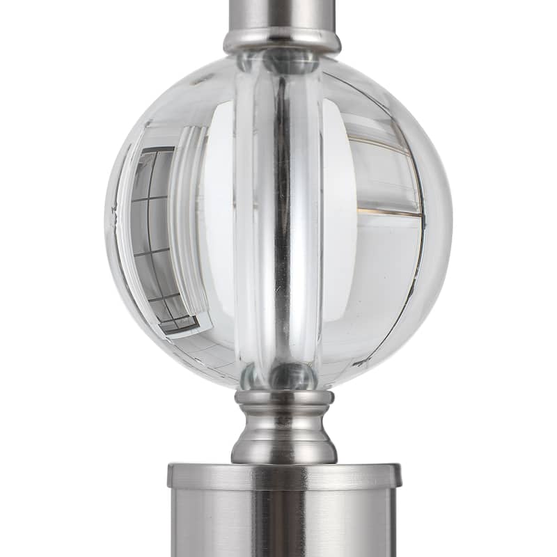 Brushed nickel 1-light Table Lamp