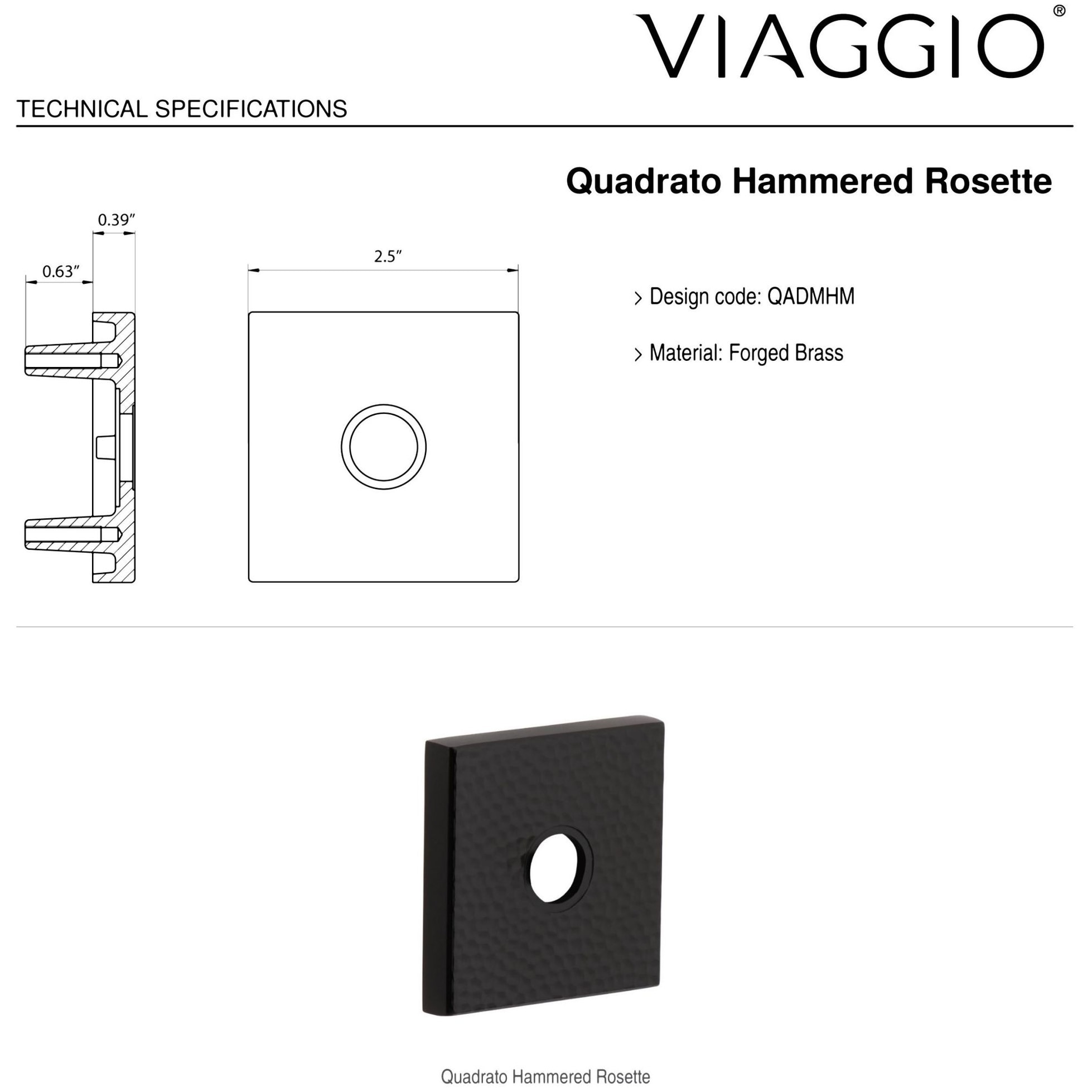 Viaggio QADMHMCON-REB_COMBO_238_RH Motivo Right Handed Solid