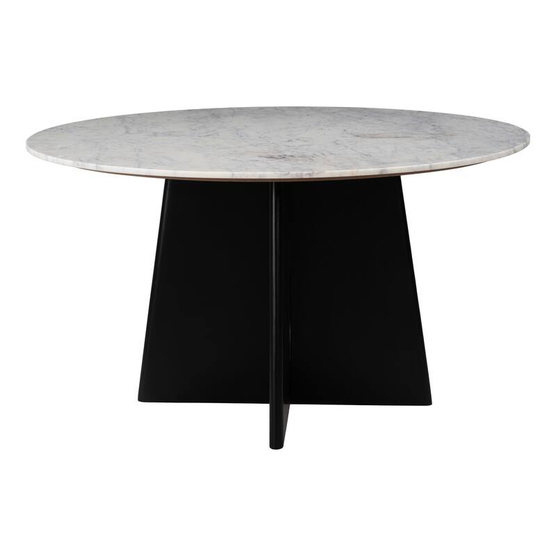 Strela Dining Table White & Black