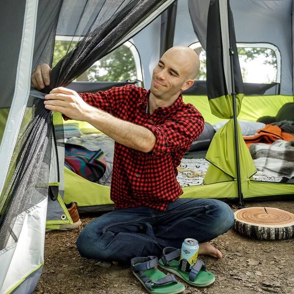 Shop Core 10 Person Instant Cabin Tent With Screen Room
