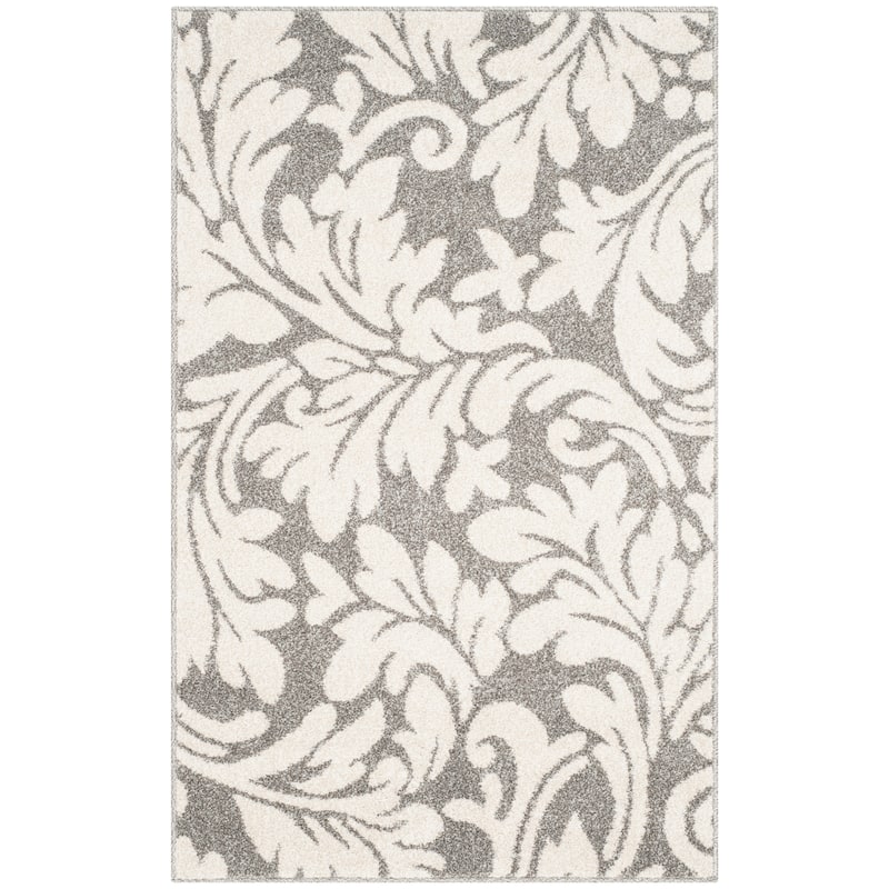 SAFAVIEH Amherst Priscilia Modern Rug - 2'6" x 4' - Dark Grey/Beige