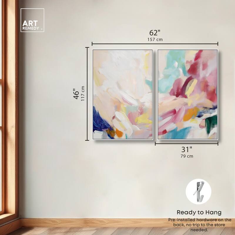 Unbridled Spirit I Canvas Set of 2 by Art Remedy