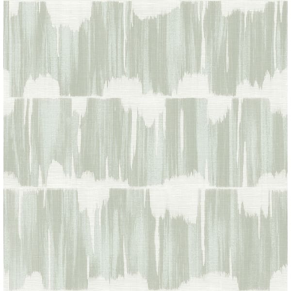 slide 2 of 7, A-Street Prints Serendipity Seafoam Shibori Wallpaper
