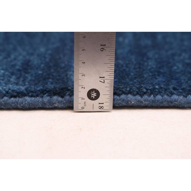 ECARPETGALLERY Hand-knotted Peshawar Ziegler Dark Blue Wool Rug - 5'0 x 6'9