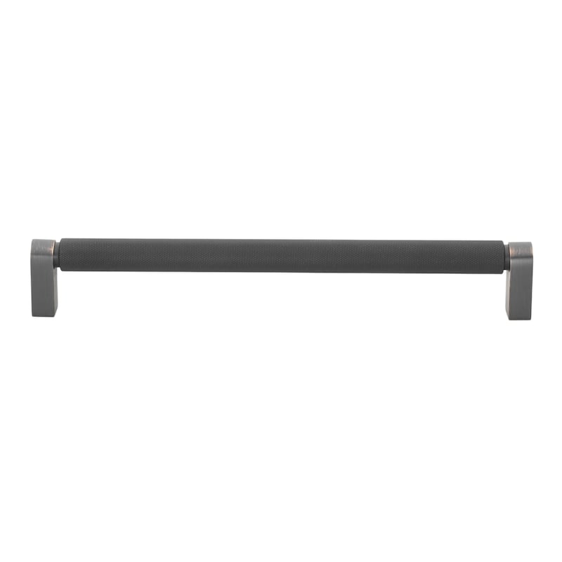 8.75 In. Center Knurled Bar Pull Cabinet Hardware Handle (10 Pack)