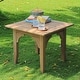 preview thumbnail 7 of 15, Cambridge Casual Leon 5-piece Teak Wood Patio Conversation Set