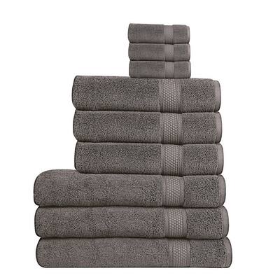 A1HC Bath Towel Sets, 100% Ring Spun Cotton, Zero Twist, Highly Absorbent, 500 GSM Low Lint, Quick Drying Bathroom Towel Sets