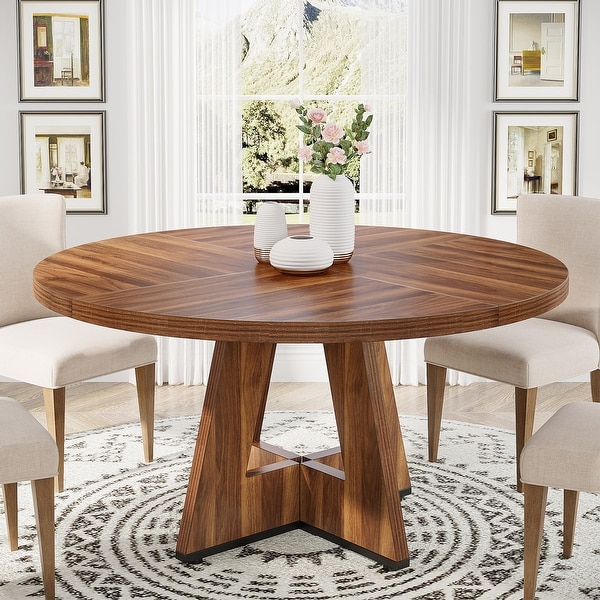 Carbon loft yoona rustic golden shop brown solid wood dining table