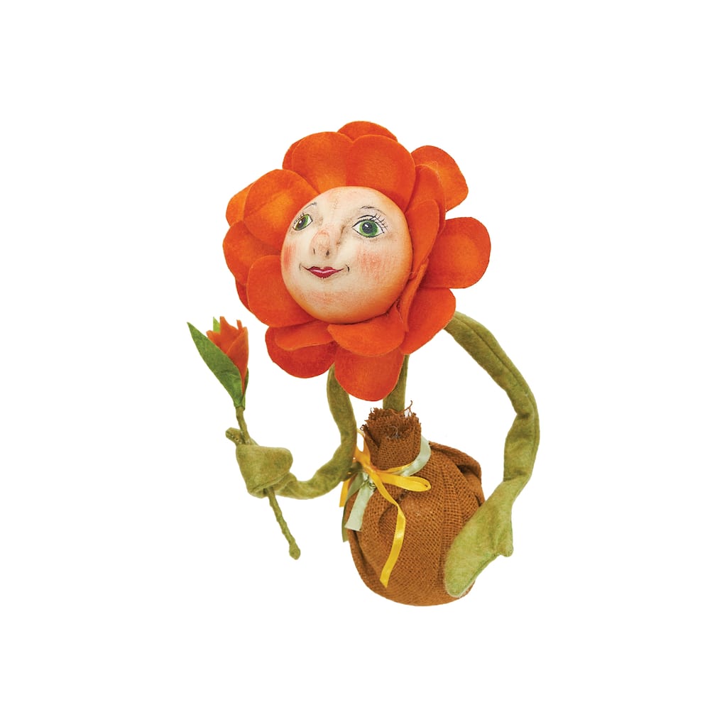 Blossom Sunflower Figurine - 7" x 4" x 13"