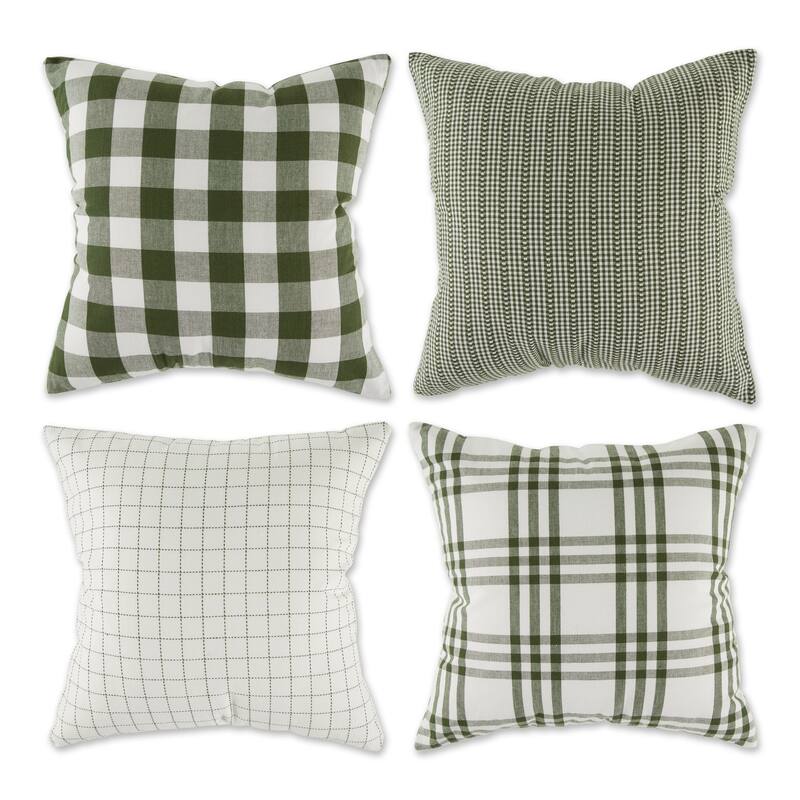 Farmhouse Pillow Cover 18x18 (Set of 4)