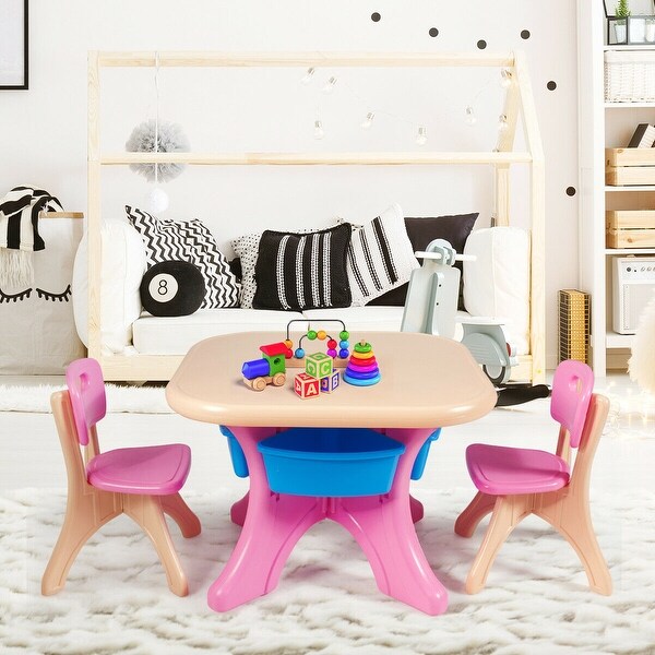 Childrens indoor store table and chairs