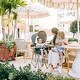 preview thumbnail 6 of 5, Portable High Chair | Sun Canopy | Indoor and Outdoor | Grey