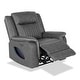preview thumbnail 31 of 34, Furniture of America Arthon Fabric Power Recliner with LED Light and USB Port