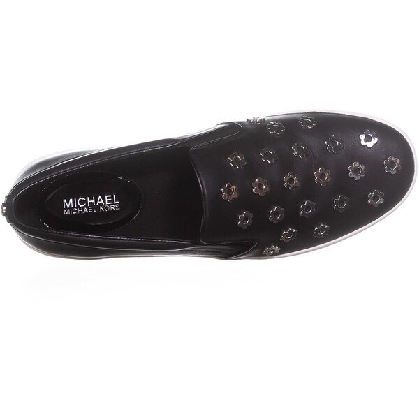 mk keaton slip on black