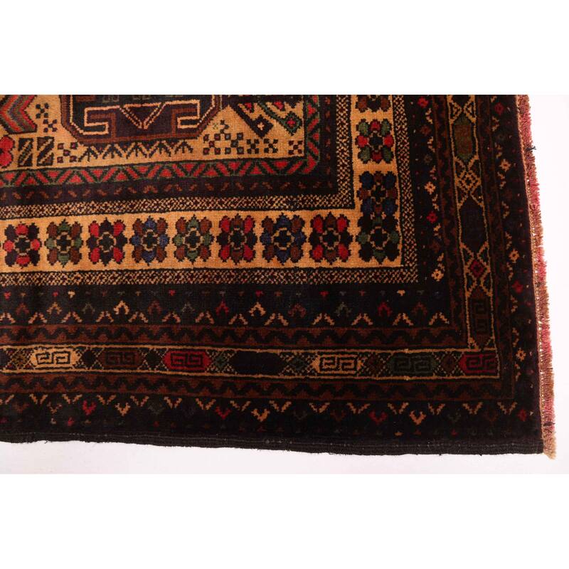 ECARPETGALLERY Hand-knotted Teimani Beige Wool Rug - 4'0 x 6'5