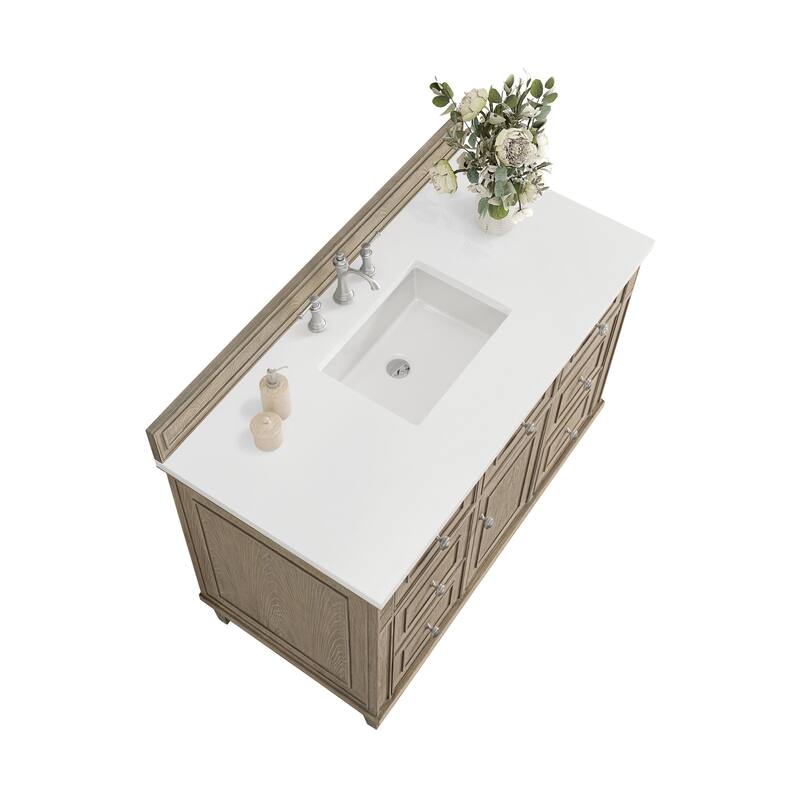 James Martin Vanities 424-V48-3WZ Lorelai 48" Single Basin Wood Vanity