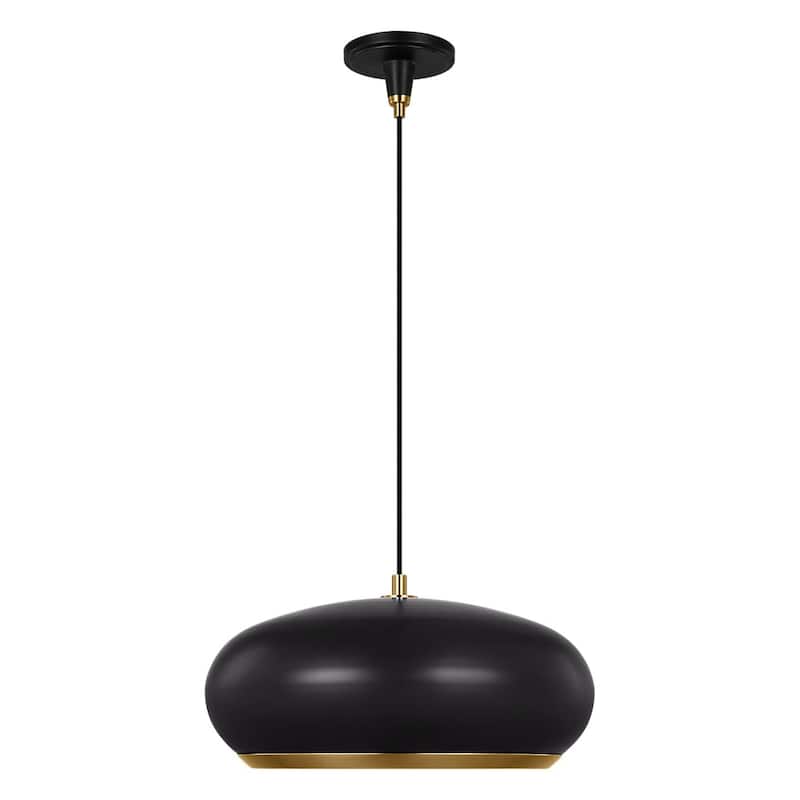Clasica Transitional Large Pendant in Aged Iron