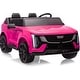 preview thumbnail 13 of 38, 24V Ride On Car, Licensed Battery Powered Electric Vehicle w/Remote Control Pink