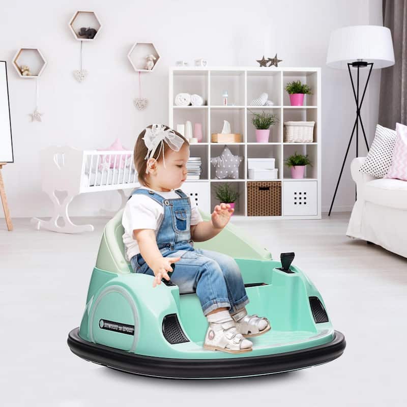 12V Kids Ride On Bumper Car Toddlers Electric Bumping Car