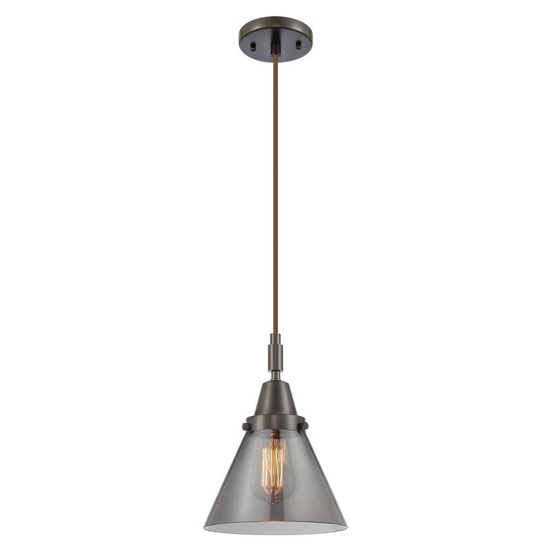 Innovations Lighting 447-1P-G43 Cone 8" Wide Mini Pendant with Light