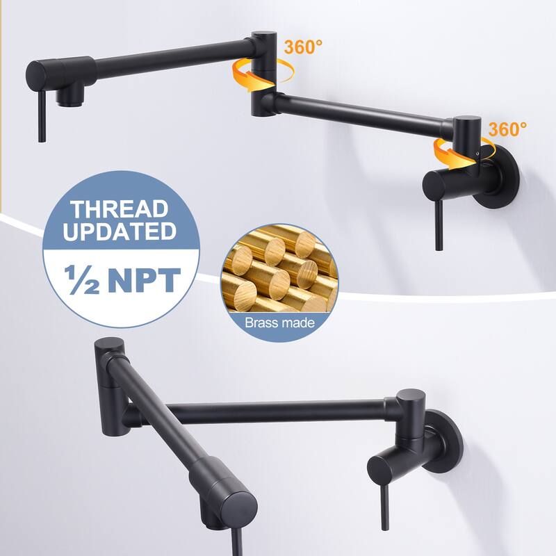 WOWOW Wall Mounted Pot Filler