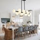 preview thumbnail 23 of 55, 16 Lights Dining Room Chandeliers Modern Sputnik Light Fixture - 55in