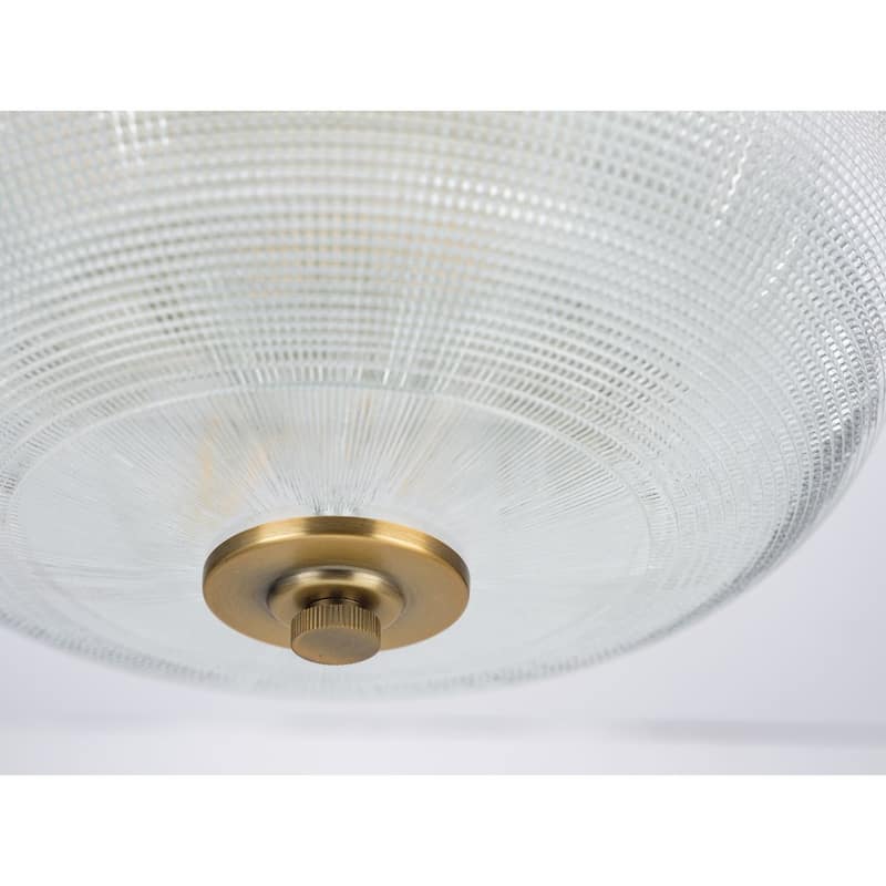 Progress Lighting Archie Collection Two-Light 12-3/8" Close-to-Ceiling