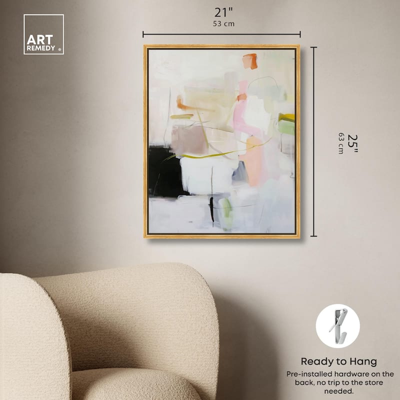 Vivid Obscurity Canvas by Art Remedy