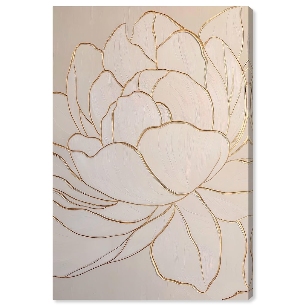 Sculpted Shards II Canvas by Art Remedy, Gallery Wrapped