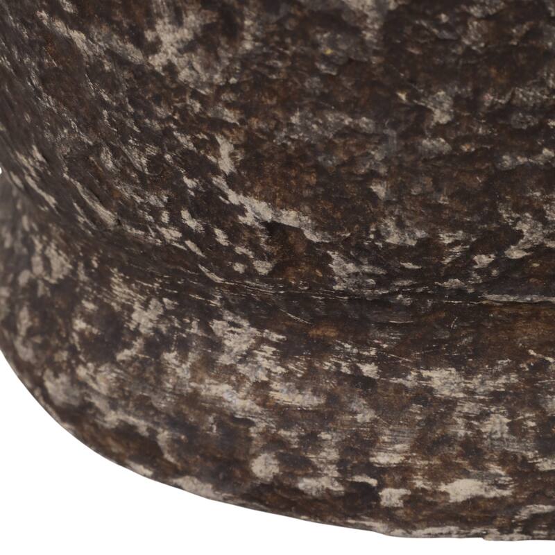 Pottery Paper Mache Vase Casual Mixed Material Handcrafted