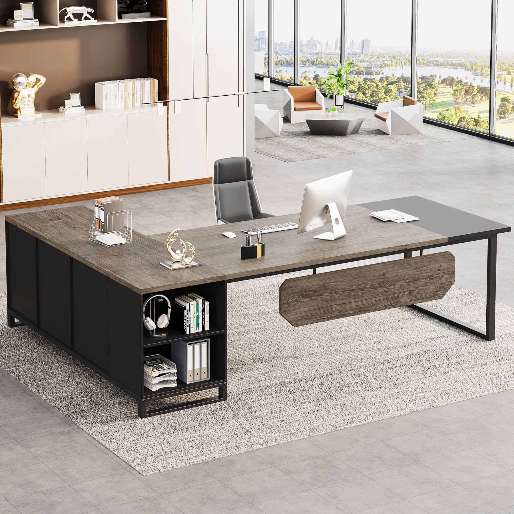 Option RusticGrey+Black