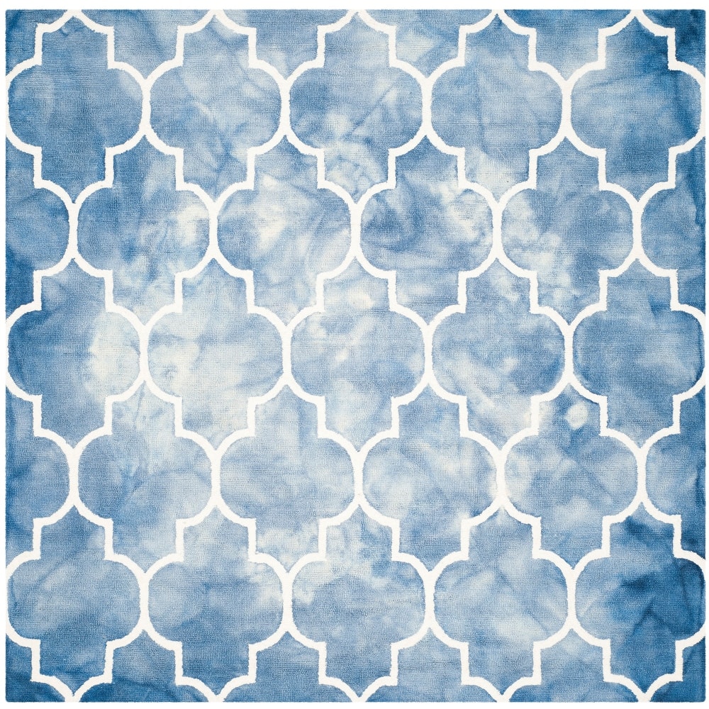 SAFAVIEH Dip Dye Anasthasie Hand-tufted Wool Geometric Area Rug