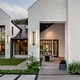 preview thumbnail 4 of 23, Rennnsan Modern Black Rectangular Linear LED Outdoor Wall Lights/Sconce Lighting