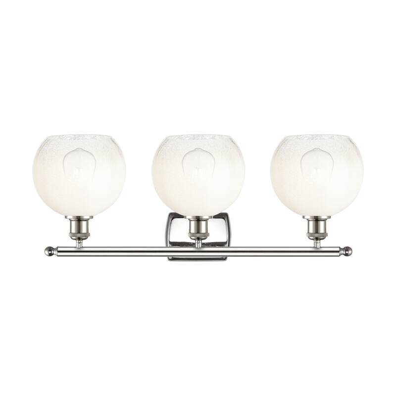 Innovations Lighting Endless Possibilities Ballston - Brookhaven Globe - 3 Light 28" Bath Vanity Light