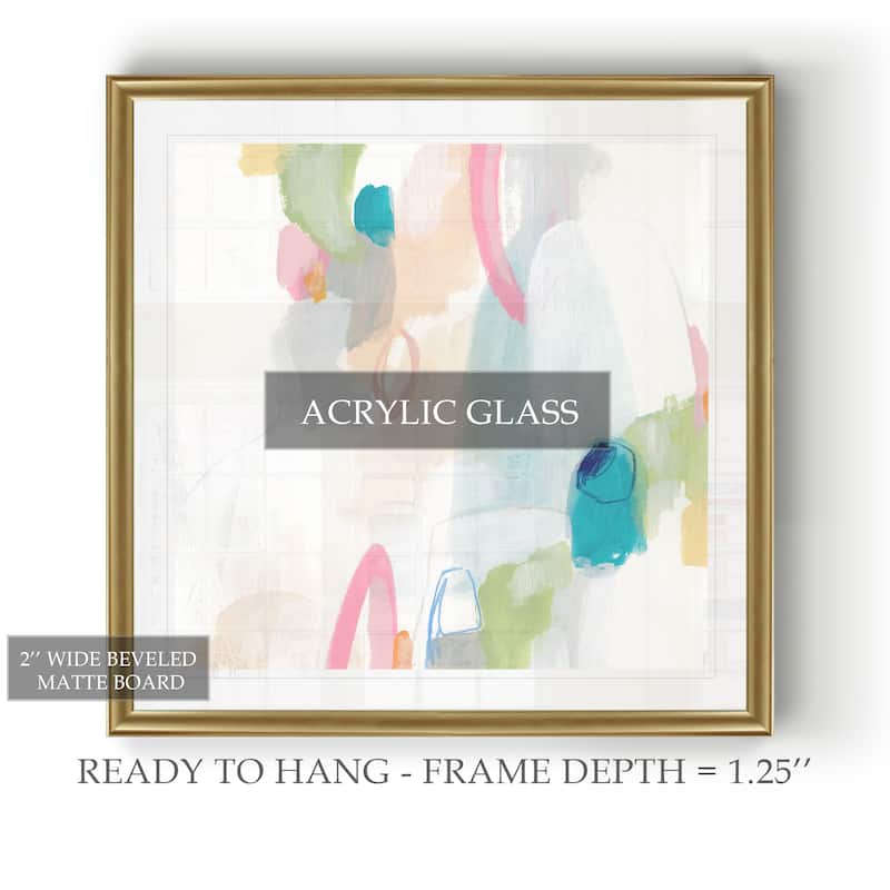 Candy Jacket I -Black Framed Print