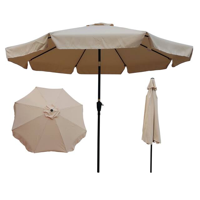10 ft Patio Umbrella - Tan