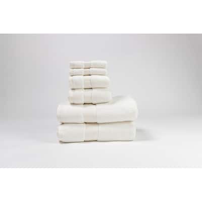 Signature 6-Piece 100 Cotton Bath Towel Set