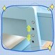 preview thumbnail 23 of 21, Solid Wood Classic Children's Desk and Chair Set, White, with Bookshelf and Drawers, Compact Multi-Storage, Safe Design