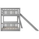 preview thumbnail 25 of 25, Twin over Twin Bunk Bed with Convertible Slide and Ladder