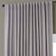 Exclusive Fabrics Faux Linen Extra Wide Room Darkening Curtain Panel