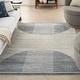 preview thumbnail 14 of 55, Nourison Astra Machine Washable Indoor Only Graphic Area Rug 5' 3" x 7' - Ivory/Blue - Rectangle