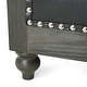preview thumbnail 12 of 18, Castalia Chesterfield Tufted Club Chair by Christopher Knight Home - 39.00" L x 33.50" W x 28.00" H
