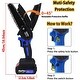 preview thumbnail 5 of 3, Power Chain Saws Mini Chainsaw Cordless