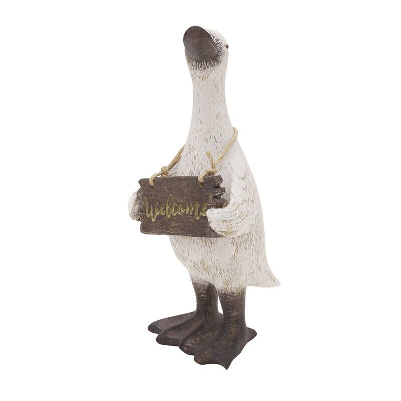 Elements Duck Polyresin Figurine, 12 Inch