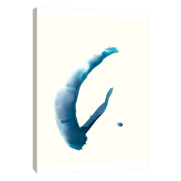 PTM Images 9-108545 PTM Canvas Collection 10" x 8" - "Watercolor Study No.1" Giclee Abstract Art Print on Canvas
